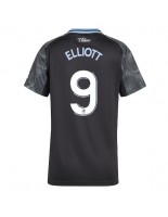 Aston Villa Harvey Elliott #9 Vieraspaita Naisten 2025-26 Lyhythihainen